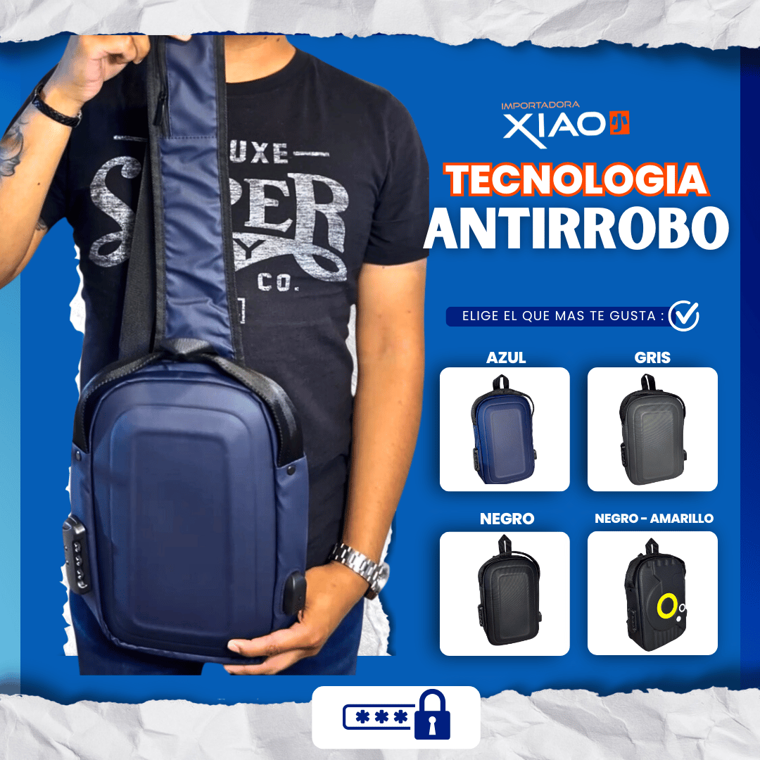 Oferta Bolso Antirrobo Coraza 3D