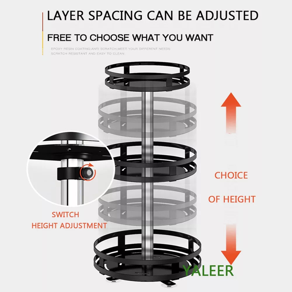 Estante Especias Giratorio De 360°