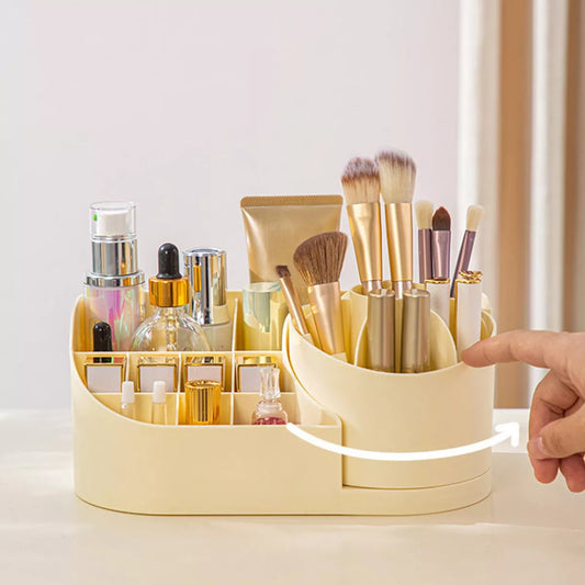 Organizador de Brochas y Maquillaje Base alta